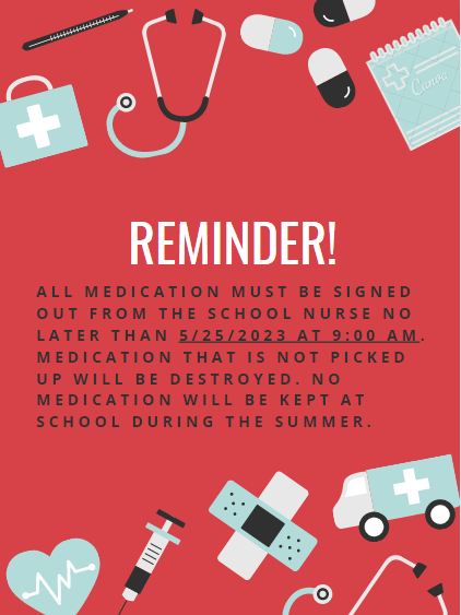 DMS medication pick up reminder