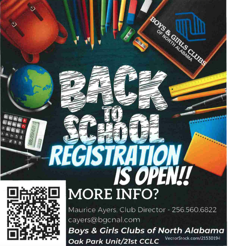 Back to School Registration is Open for Boys and Girls Club of North Alabama