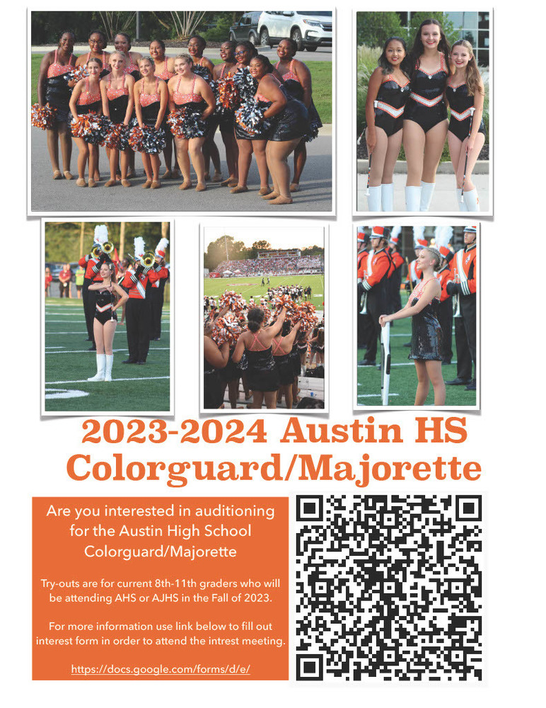 2023-2024 Austin HS Colorguard/Majorette 