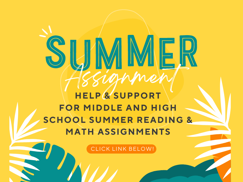 Secondary Summer Assignment Support