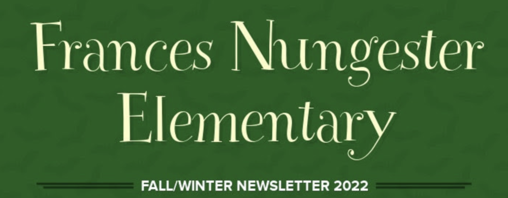 FNES Fall/Winter Newsletter 