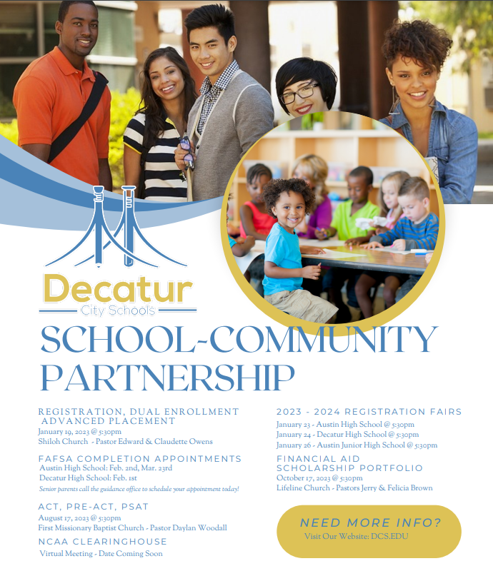 School Community Partnership Meeting Dates
