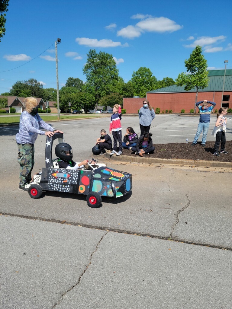 Test run for the Green Power Car
