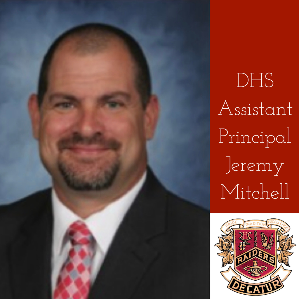 Welcome DHS Assistant Principal Jeremy Mitchell