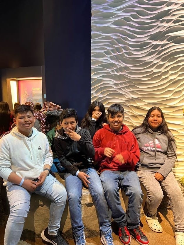 Middle school visits Cook Museum